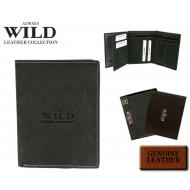 Meeste rahakott N31-BMHL BLACK, ALWAYS WILD, Nahast rahakotid
